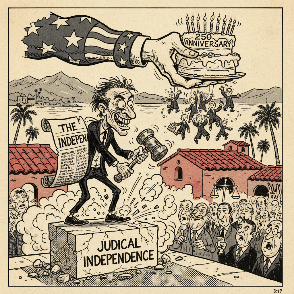 The Independent's Radical Proposal: Dismantling Judicial Independence for America's 250th