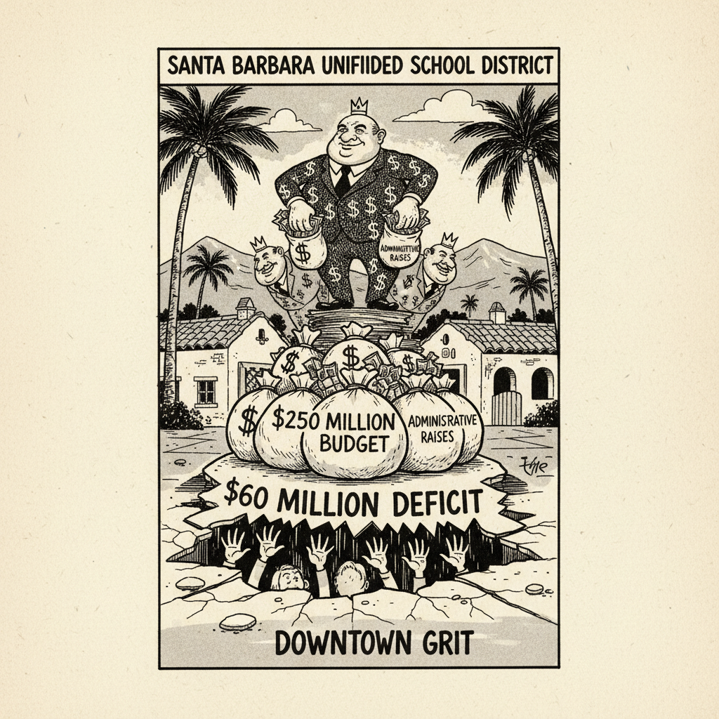 Santa Barbara Unified Approves $250 Million Budget Amidst $60 Million Deficit, Prioritizing Administrative Raises