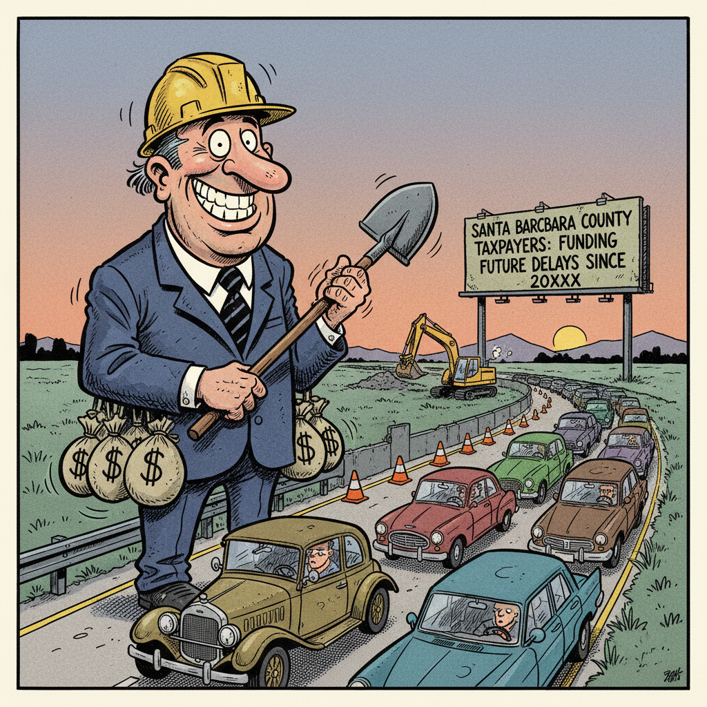101 PROJECT: LOCAL LEFT-WINGERS TURN FREEWAY INTO FISCAL BLACK HOLE