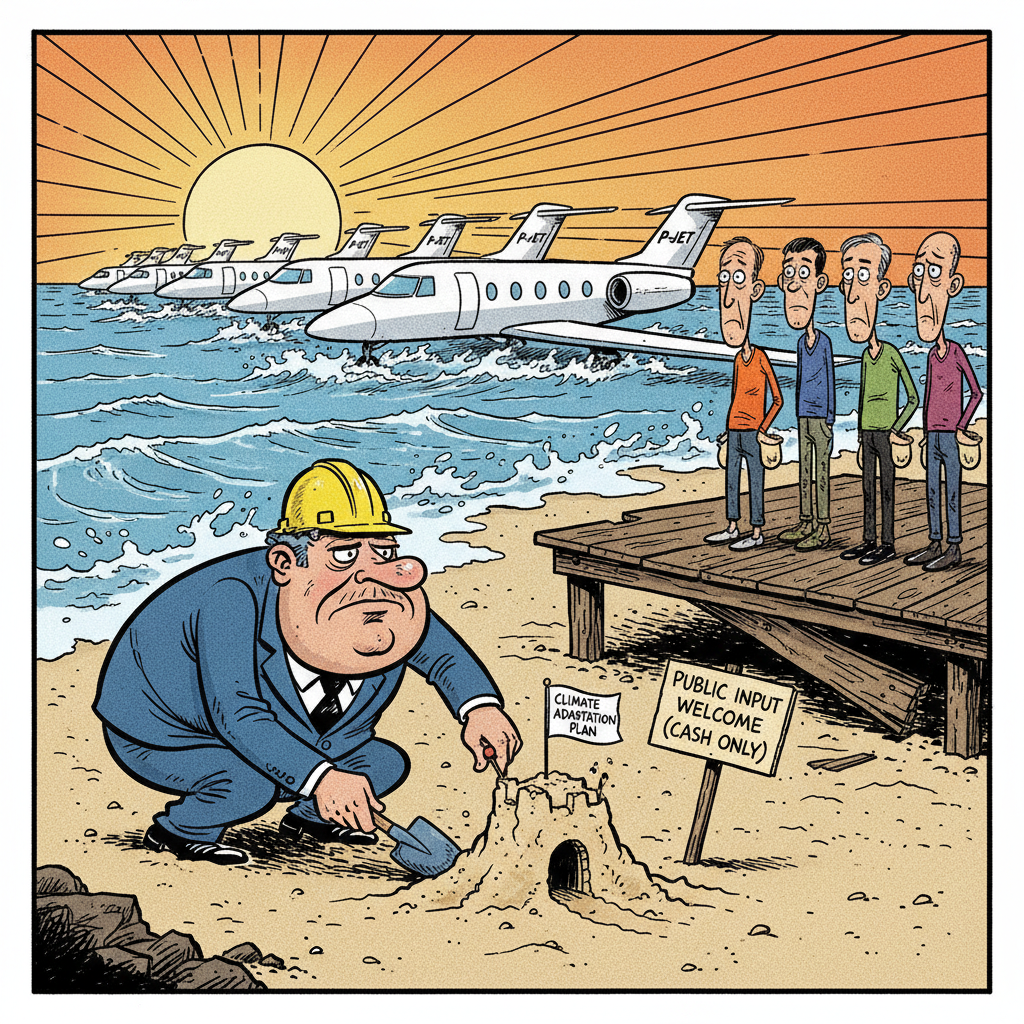 AIRPORT CLIMATE PLAN: TAXPAYER-FUNDED SANDCASTLE FOR SANTA BARBARA'S ELITE