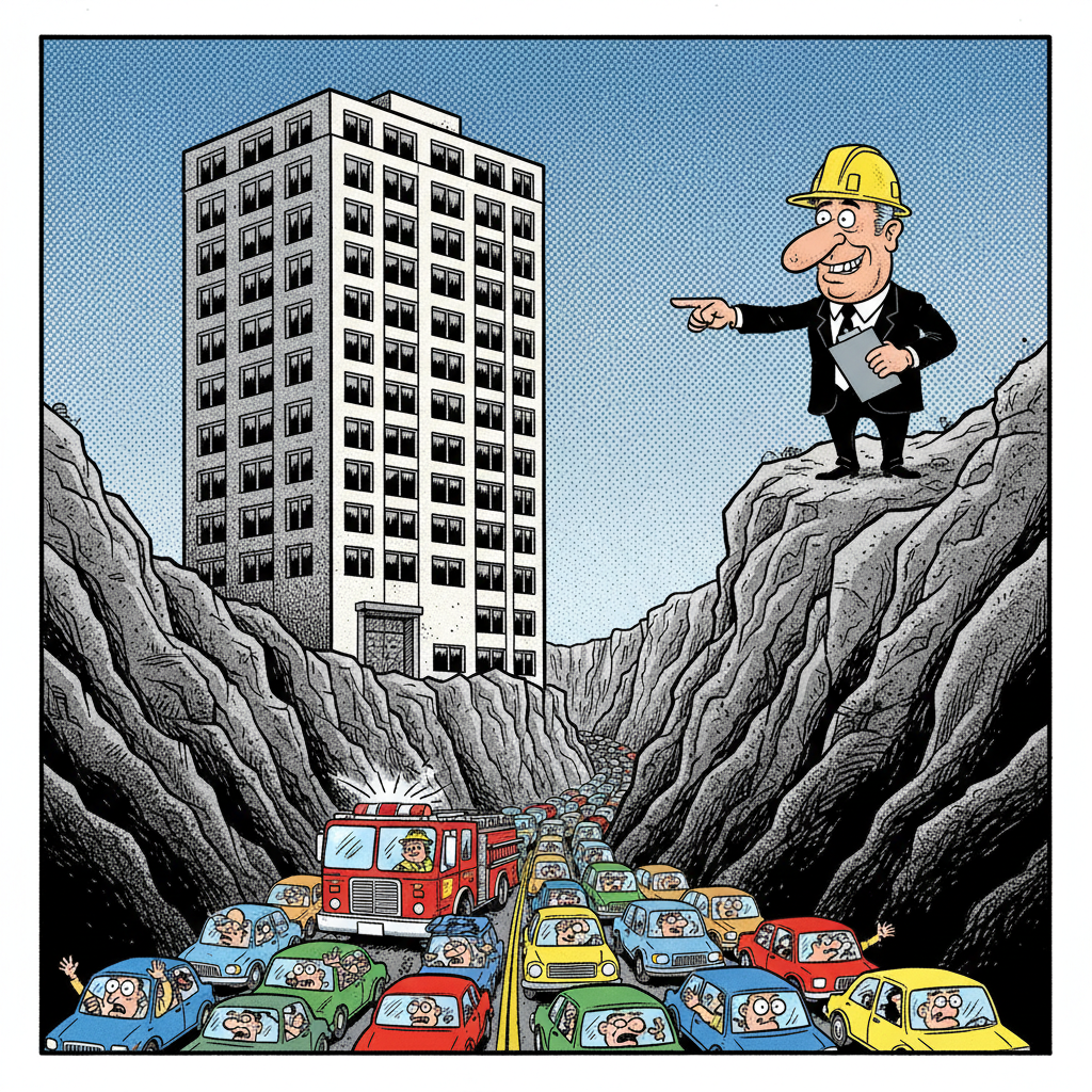 APARTMENT TOWER OF BABEL: GREEN BLDG. MANDATES TRAP LOCALS IN DENSITY HELL!