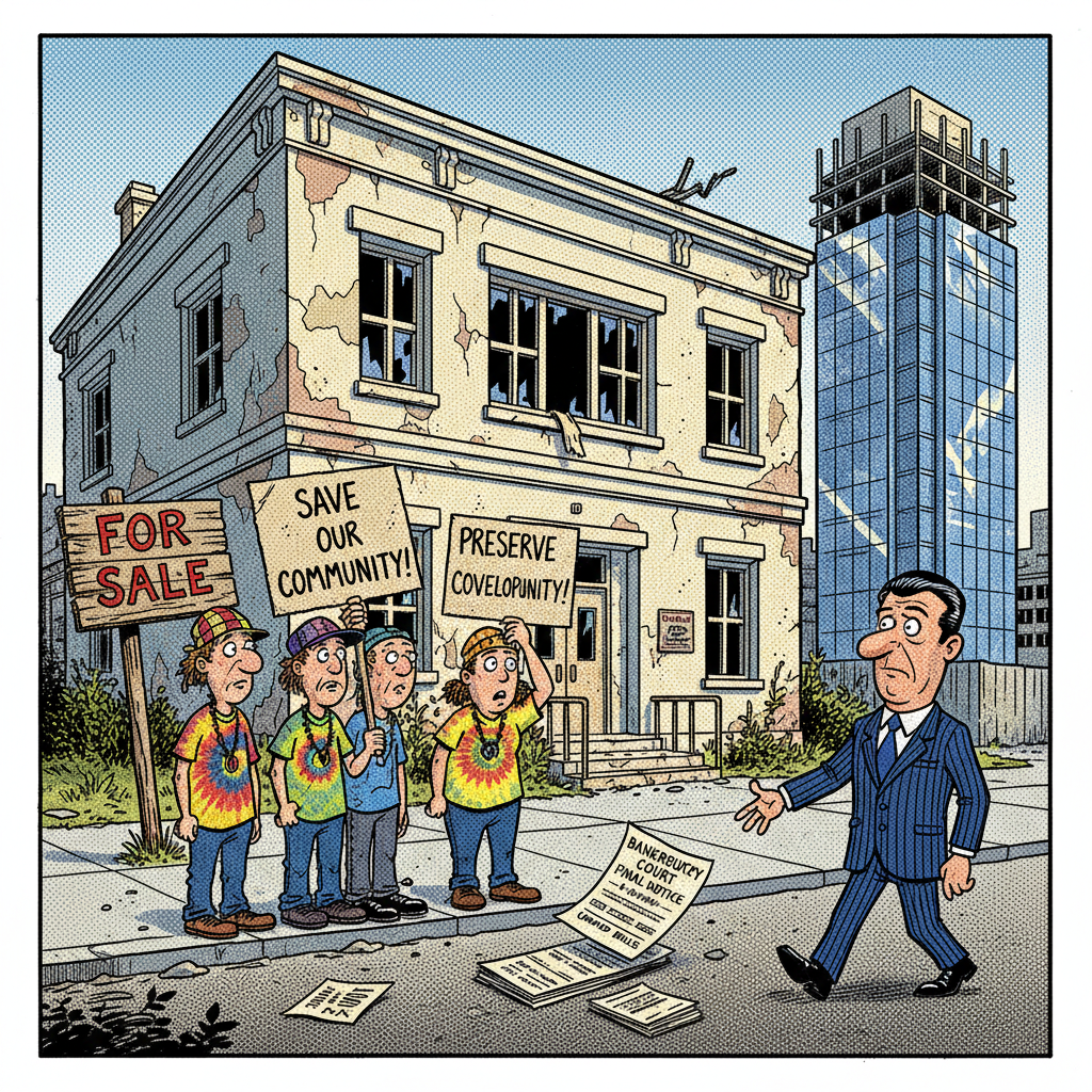 BANKRUPT 'CASA' DEAL: ANOTHER PROGRESSIVE PET PROJECT HITS THE SKIDS!