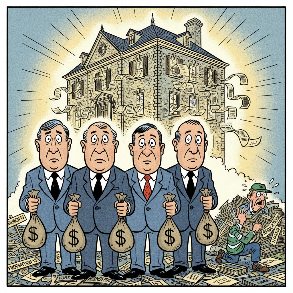 BELLOSGUARDO SUES COUNTY: LOCAL OFFICIALS SHOCK-FACED AT TAX DODGE 'INNOVATION'