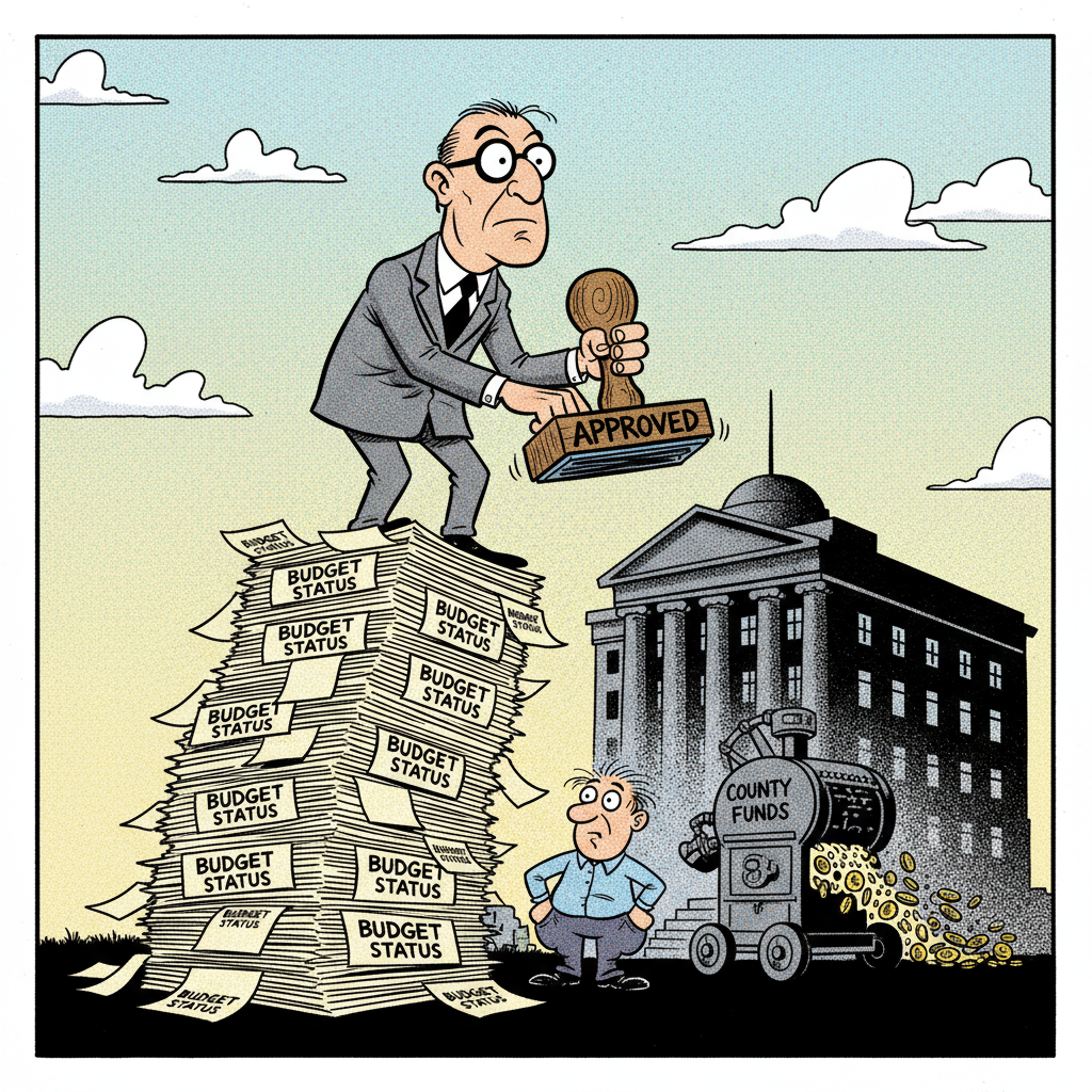 BOOM! COUNTY'S BUDGET 'REPORT' HIDES MORE THAN IT REVEALS, TAXPAYERS GET THE SHAFT