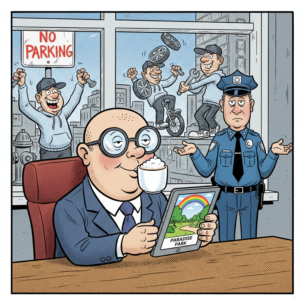 BOOM! POLICE 'NOT ALARMED'?! CITY HALL'S DELUSION INDEX HITS NEW HIGH!