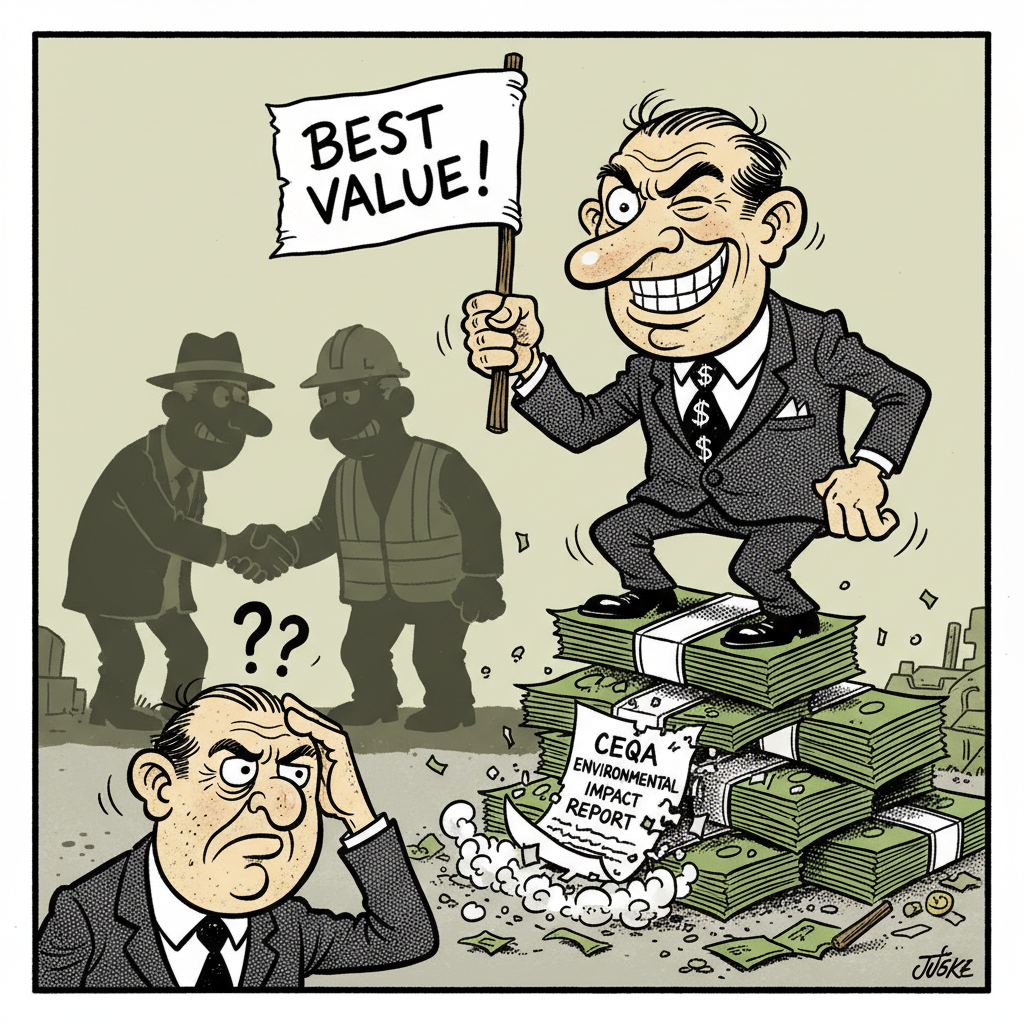BOOM! SUPERVISORS UNVEIL 'BEST VALUE' POLICY — FOR THEM, NOT YOU