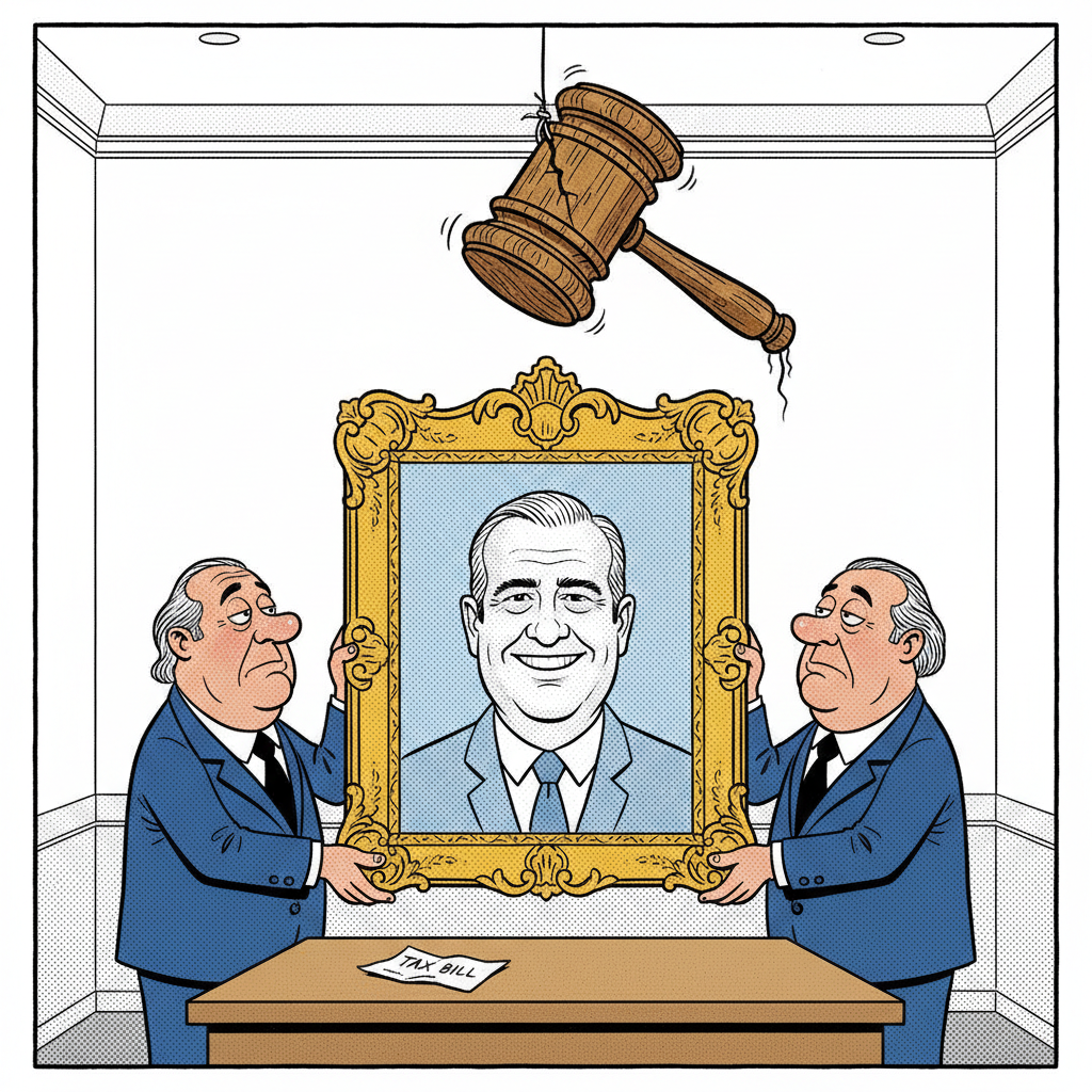 BORED OF SUPERVISORS COMMEND 'CITIZEN' EDWARDS FOR… SOMETHING!
