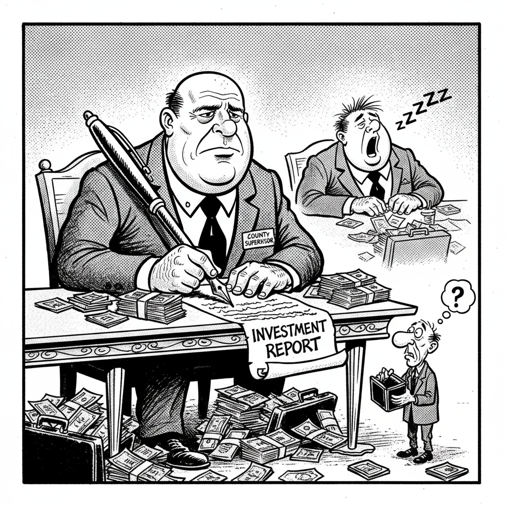 BORED SUPES 'INVEST' TAXPAYER FUNDS...IN MORE GOVERNMENT!