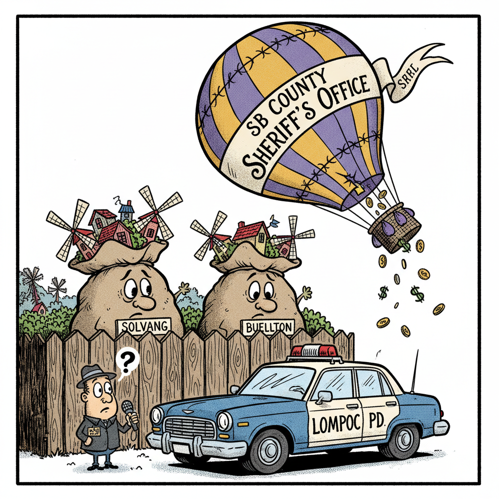 BREAKING: SOLVANG & BUELLTON CONSIDER DITCHING HIGH-COST COUNTY SHERIFFS!