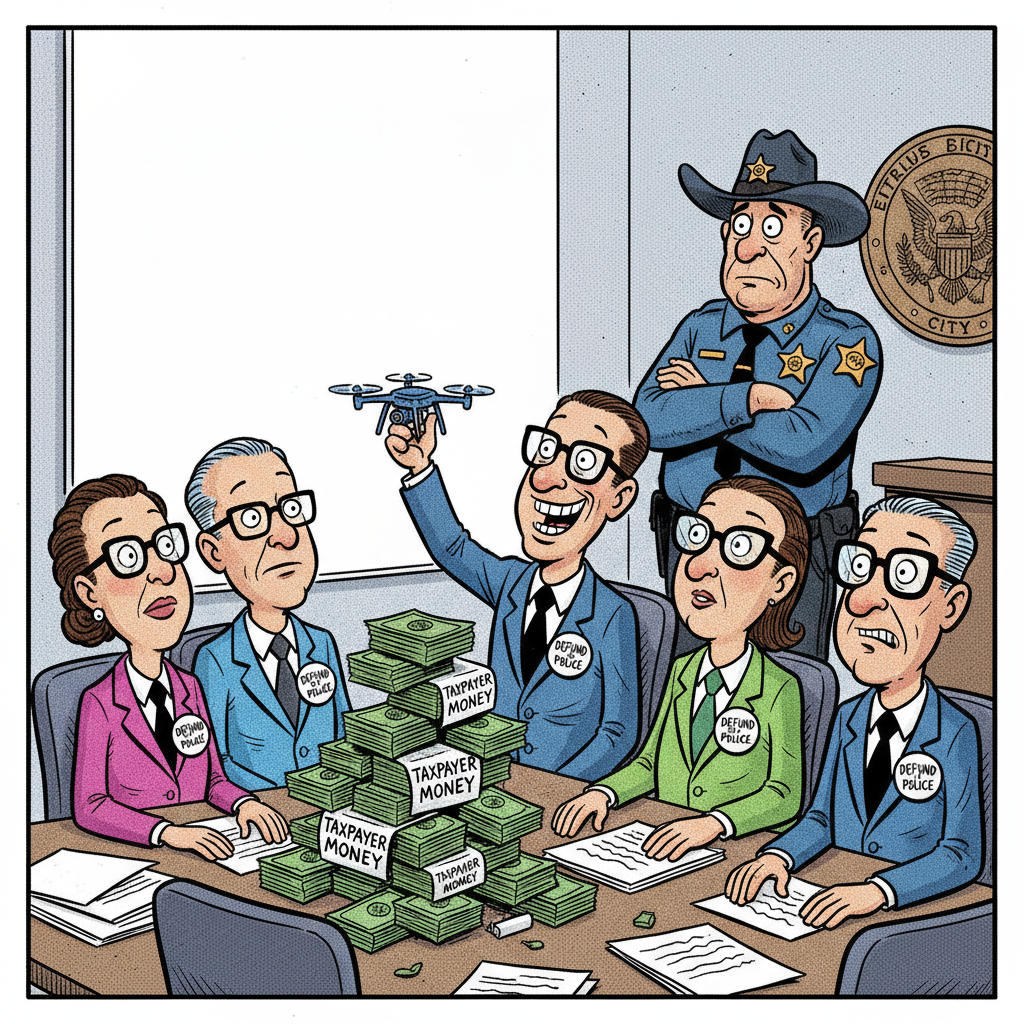 BUELLTON BUNGLES BASIC SAFETY, OPTS FOR DRONES OVER DEPUTIES