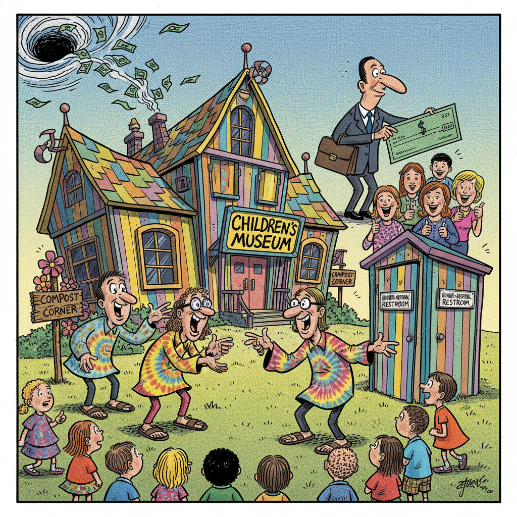 BUELLTON GETS $2 MILLION 'CHILDREN'S MUSEUM'—IS IT FOR KIDS OR ADULT PLAY-ACTING?