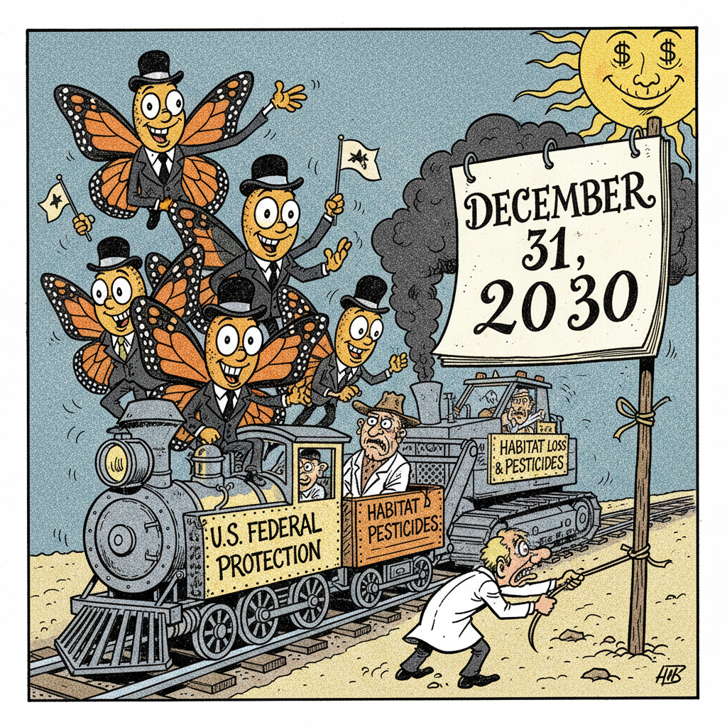 BUTTERFLIES TO GET MORE FEDERAL HANDOUTS THAN YOUR SMALL BUSINESS