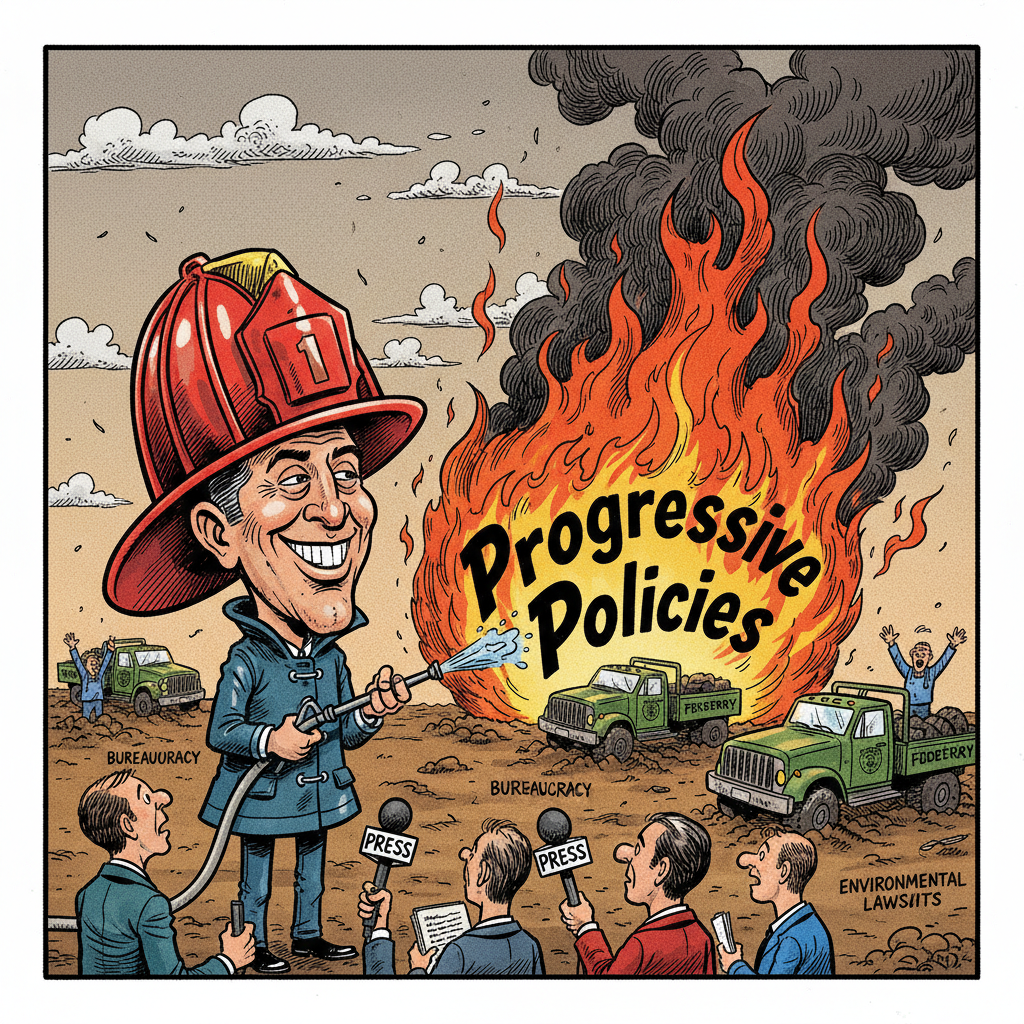 CALIFORNIA'S GREEN DELUSIONS IGNITE FEDERAL FIASCO: STATE STEPS IN TO 'HELP'!