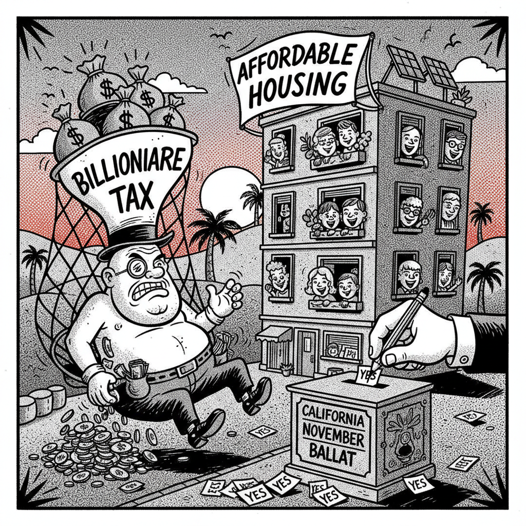 California Ballot Features Familiar Proposals: Billionaire Tax, Housing Bonds, and Voter ID Debate