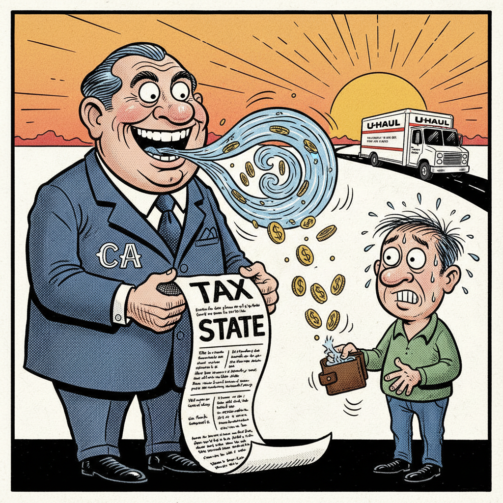 CALIFORNIA: WHERE YOUR WALLET IS JUST THE STATE'S PERSONAL ATM