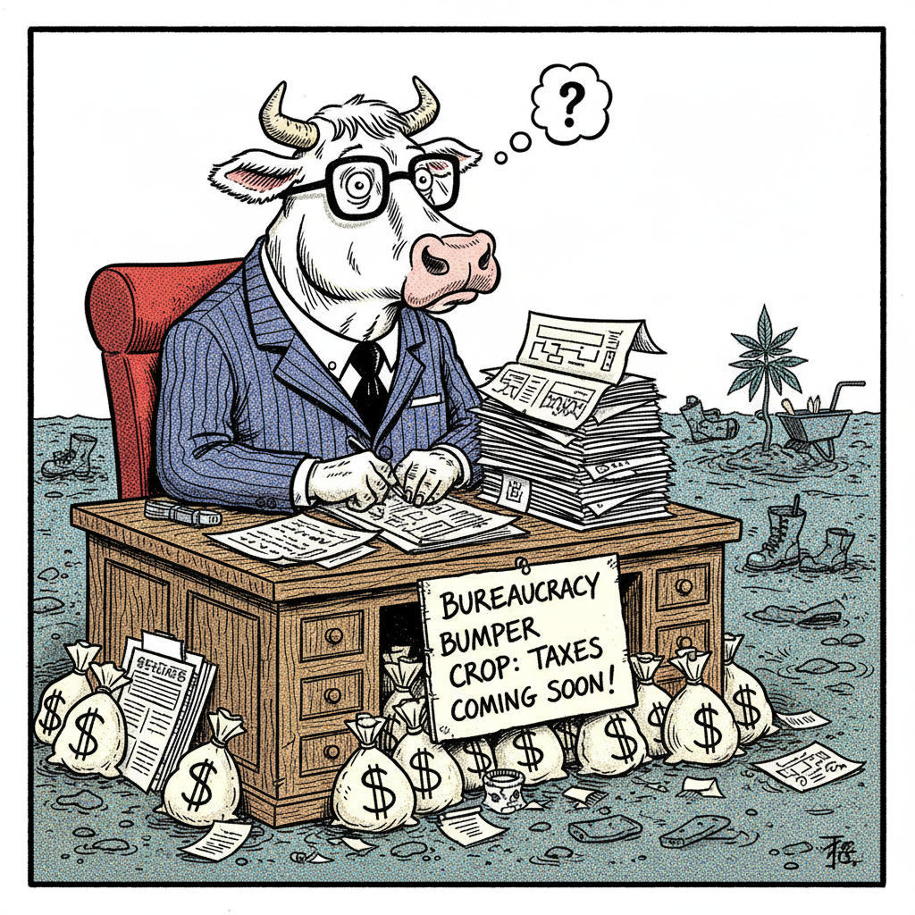 CANNABIS CASH COW STILL DRY FOR TAXPAYERS AS SUPERVISORS FEIGN FISCAL FITNESS