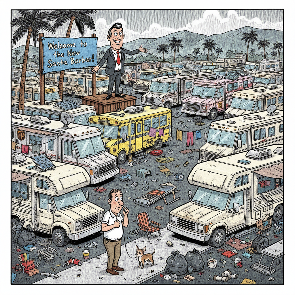 CAR-HAVEN CRISIS? INDY SHOCKED BY MOTORHOME MIGRATION TO SOCIALIST SANCTUARY!