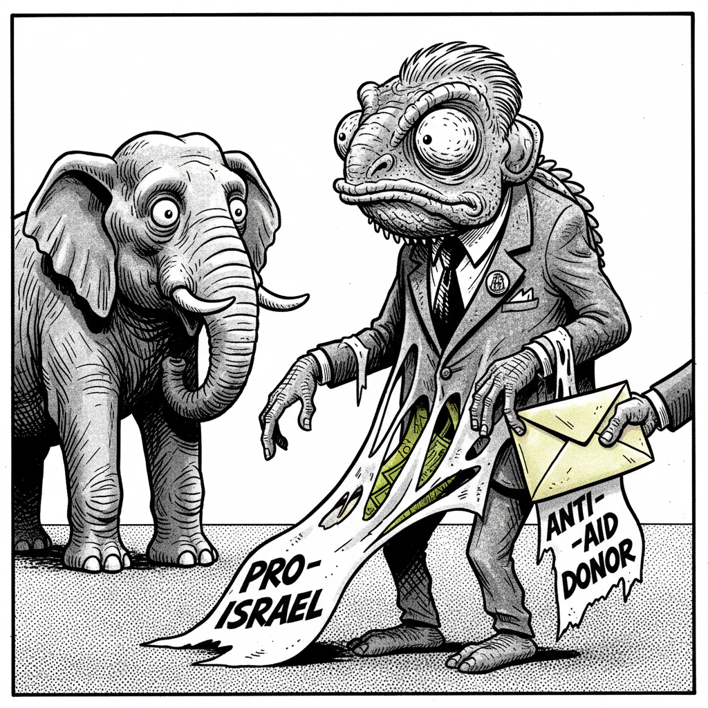 CARBAJAL FLIPS ON ISRAELI AID: ARE HIS DONORS OR HIS CONSCIENCE TALKING?