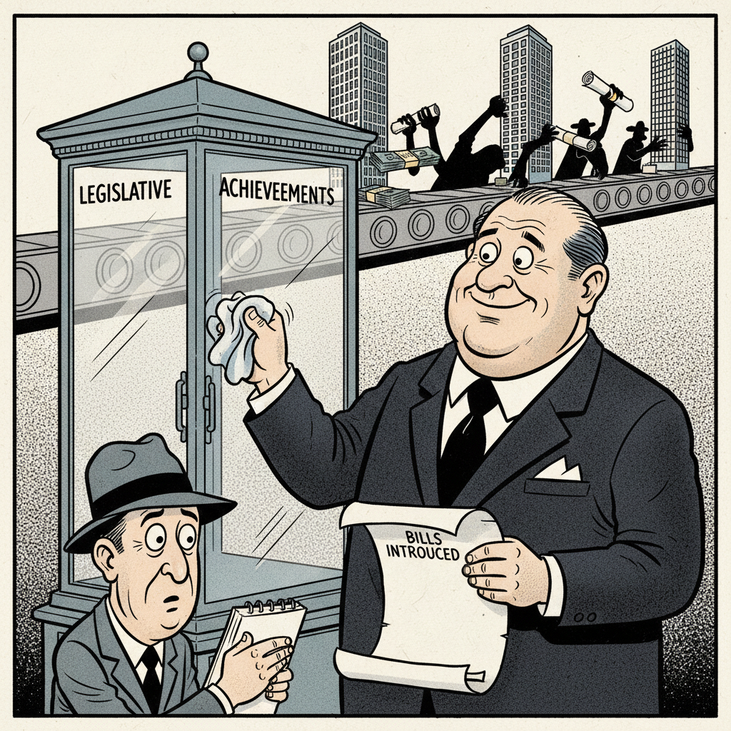 CARBAJAL'S COMFORTS: LOCAL CONGRESMAN'S 'PRODUCTIVITY' EXPLAINED