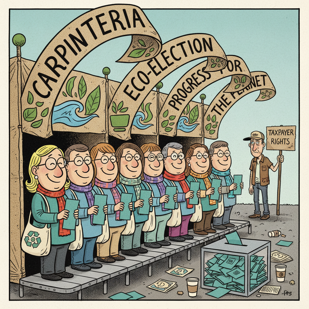 CARPINTERIA COUNCIL RACE: WILL LEFTY LANDSLIDE CRUSH FREE THOUGHT YET AGAIN?