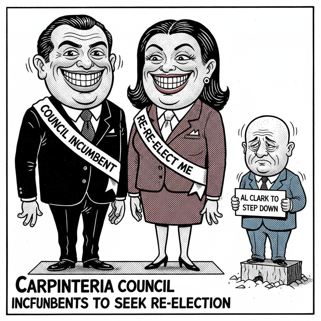 CARPINTERIA COUNCIL SHUFFLE: LESS GRIME, MORE GREEN (AS IN CASH)!