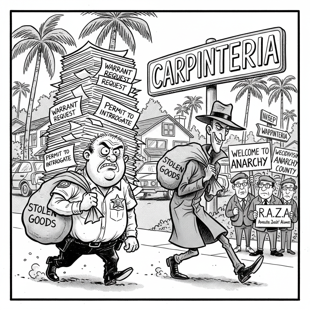 CARPINTERIA GETS 'SAFER' AS LAW-ABIDING CITIZENS ARE LEFT DEFENSELESS