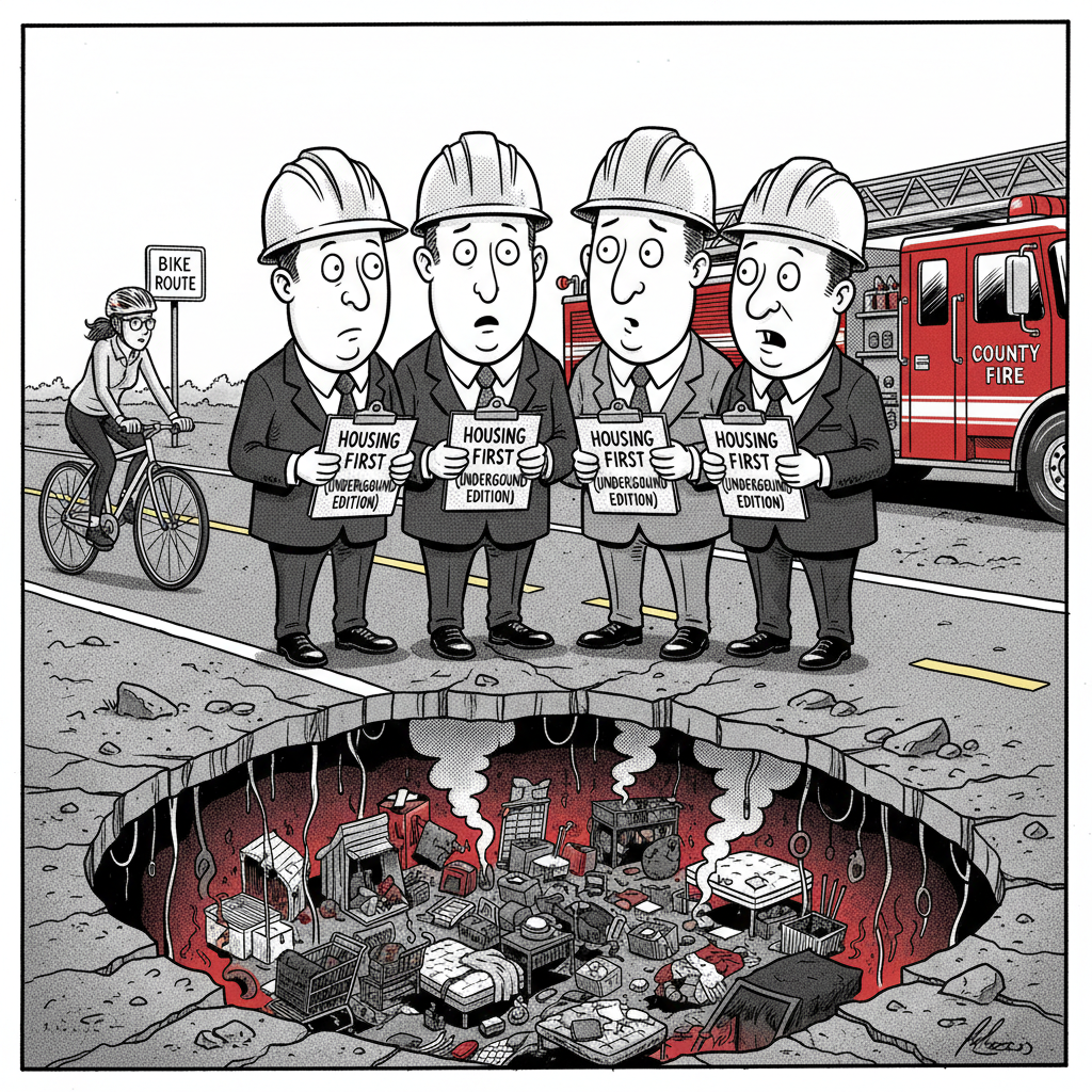 CARPINTERIA 'URBAN EXPLORERS' FINALLY SEE LIGHT: FIRE DEPT. EXPOSES SUBSURFACE SQUALOR