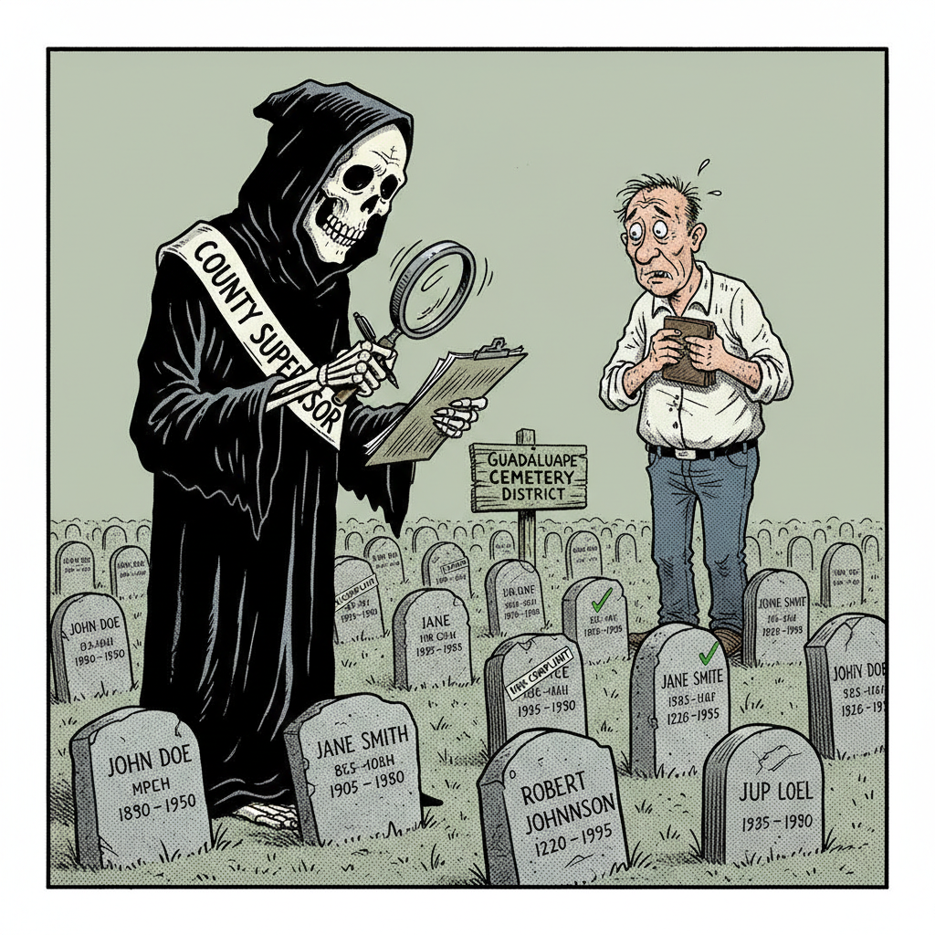 CEMETERY SHUFFLE: LIBERALS UNCOVER NEW VOTER BASE, EVEN COLDER!