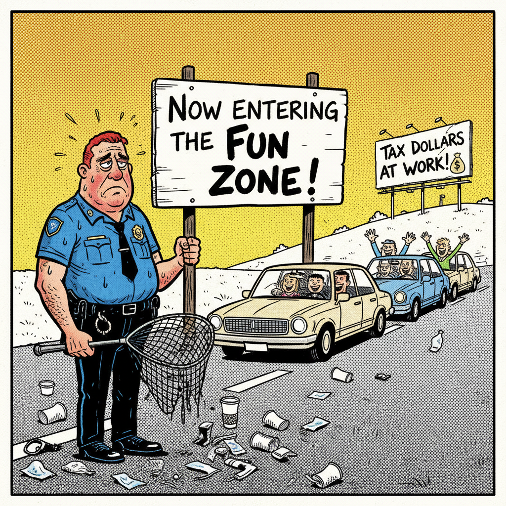 CHECKPOINT BLUES: MOORPARK'S FINEST BUST NO ONE (AGAIN)