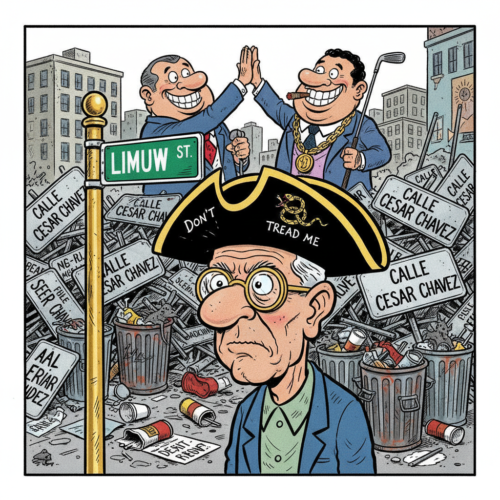 CHUMASH CHICANERY: ANOTHER STREET NAME CHANGE, MORE TAXPAYER CASH UP IN SMOKE!