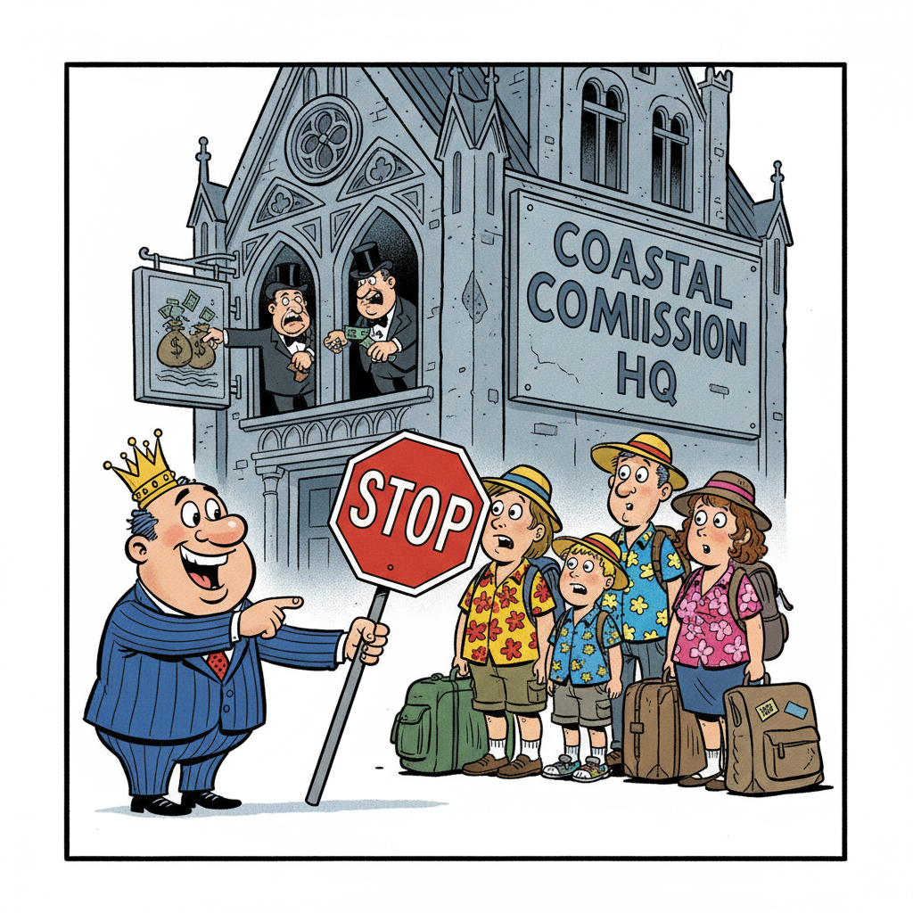 CITY COUNCIL BANS FUN, FORMS NEW COASTAL COMMISSION CABAL