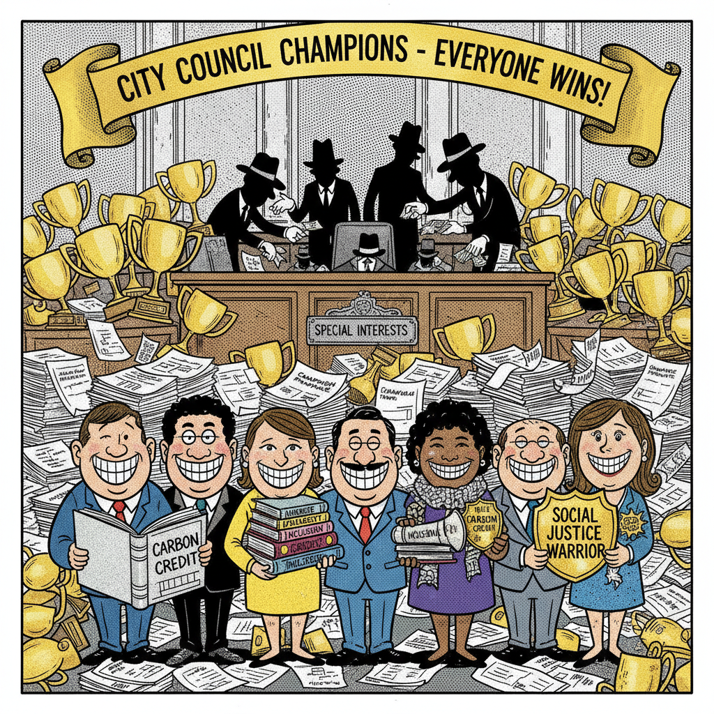 CITY COUNCIL RACE: MORE FLUFF THAN A LIBERAL'S THROW PILLOW COLLECTION