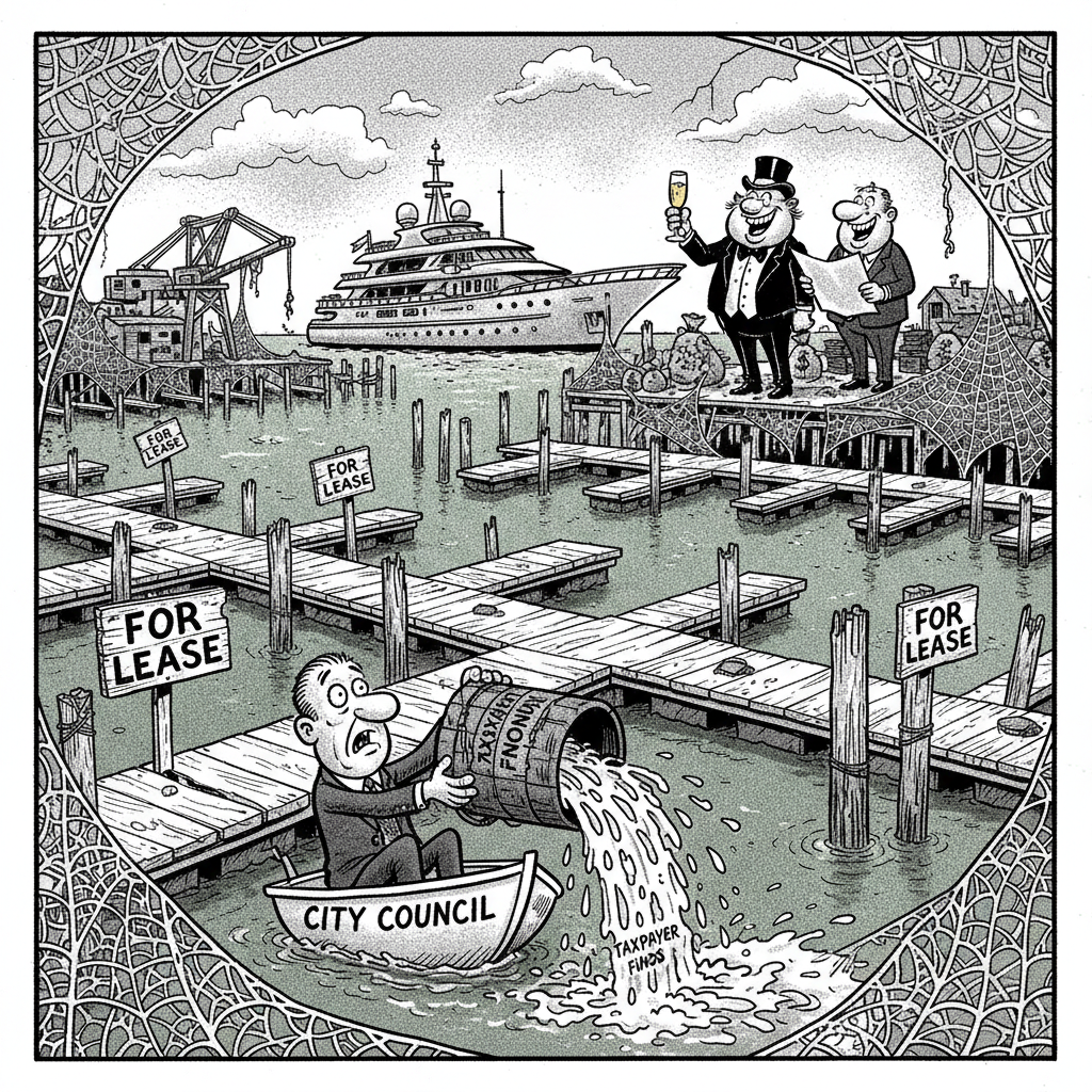 CITY HALL'S MARITIME MYSTERY: WHO'S PROFITING FROM OUR HARBOR SLIPS?