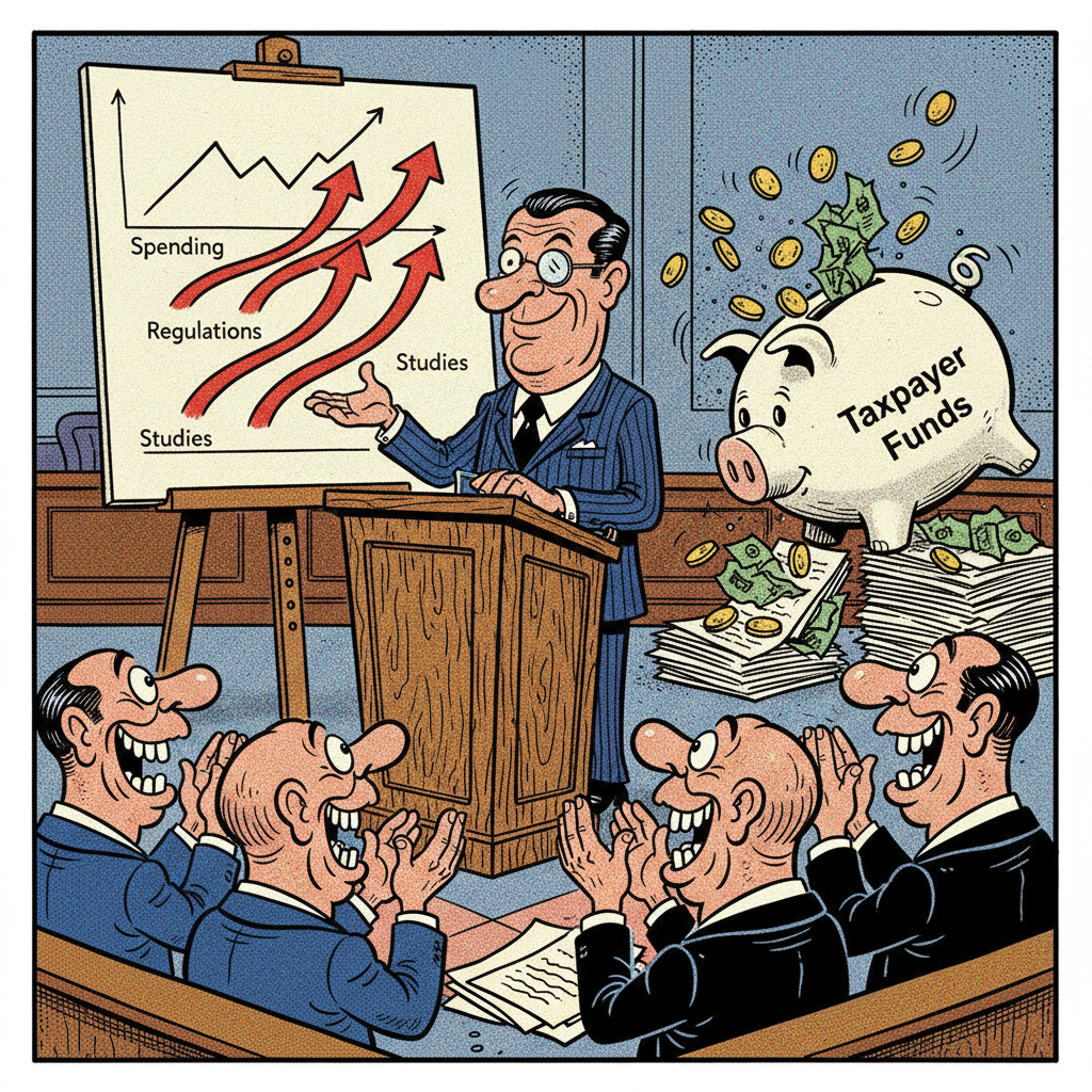 CLIMATE BUREAUCRATS CONGRATULATE THEMSELVES (AGAIN!) FOR SPENDING TAX DOLLARS