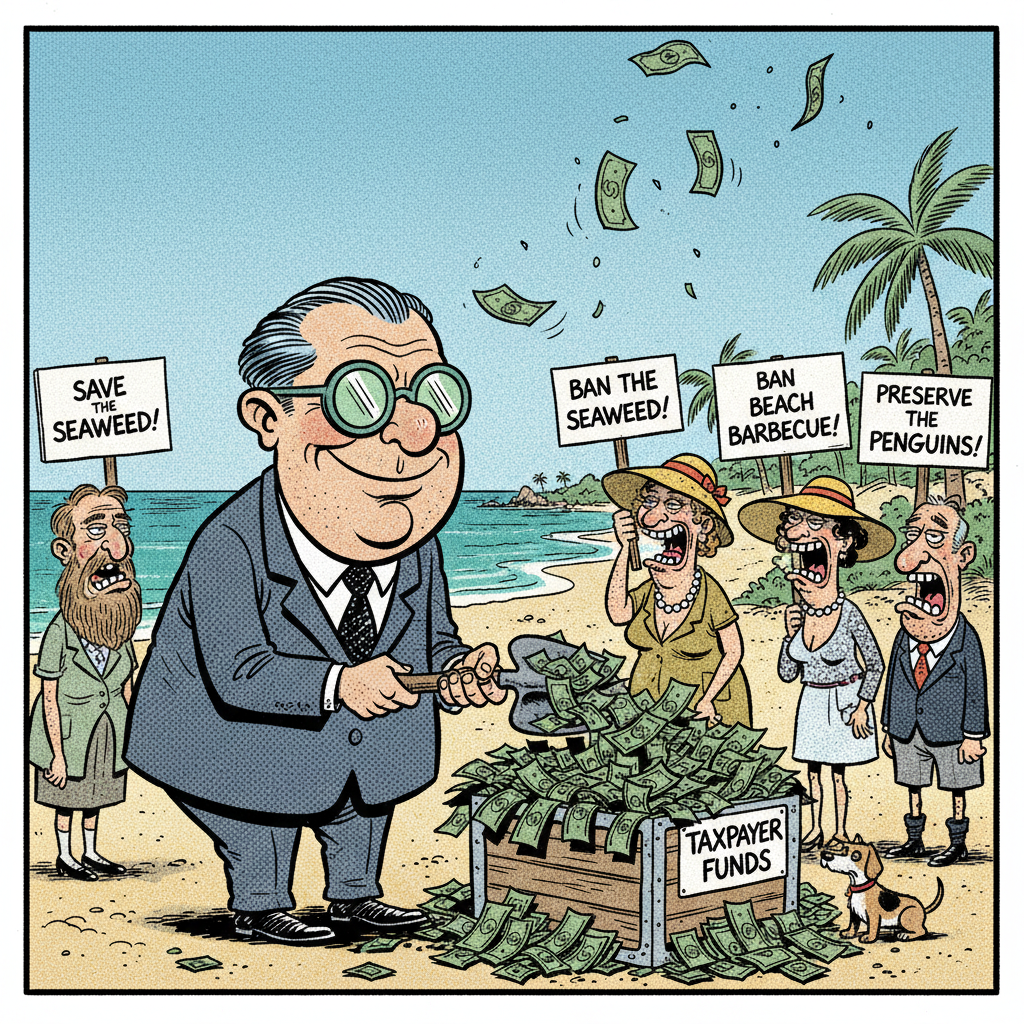 COASTAL MITIGATION GRANTS: MORE COUNTY CASH FOR THE 'RIGHT' CAUSES
