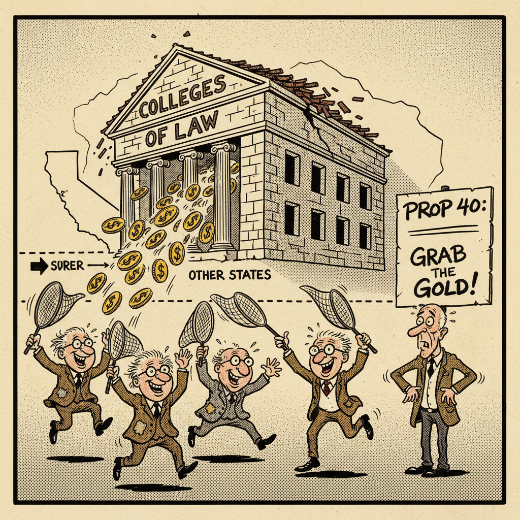 ‘COLLEGES OF LAW’ DEBATES ROBBING THE RICH, FORGETS BASIC ECONOMICS