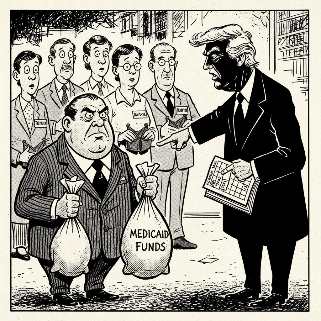 COTTAGE CAUGHT FLAT-FOOTED BY TRUMP'S NEW MATH!