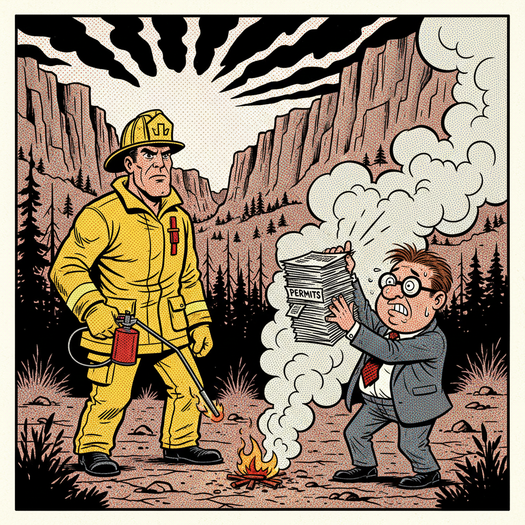COUNTY ACCIDENTALLY DISCOVERS COMMON SENSE IN TEPUSQUET CANYON