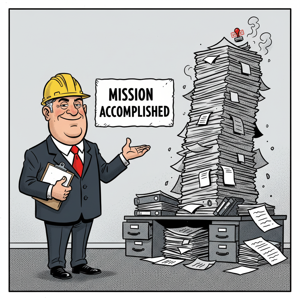COUNTY 'ACCOUNTABILITY': WE ALMOST GOT CAUGHT, BUT WE'RE FIXING IT!