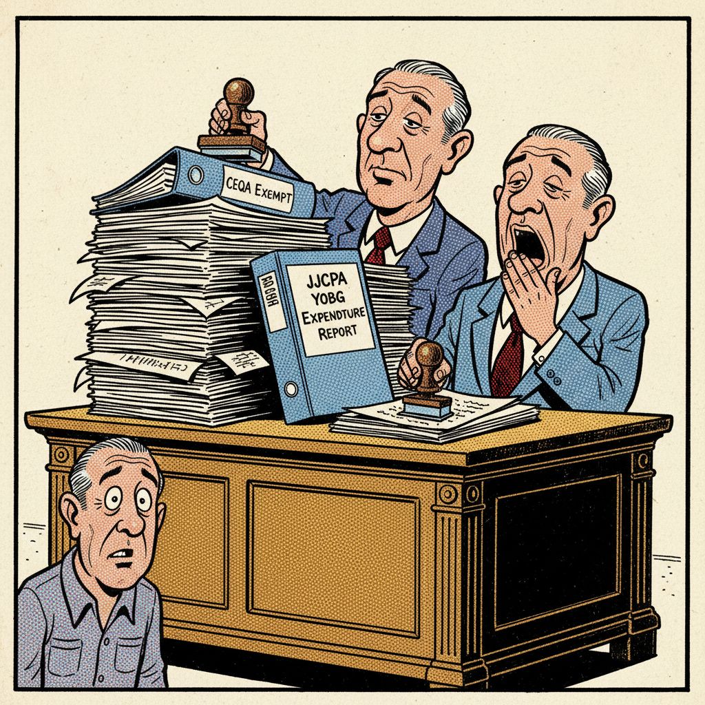 COUNTY BOSSES BURY YOUTH CRIME STATS IN BLOATED BUDGET REPORT!