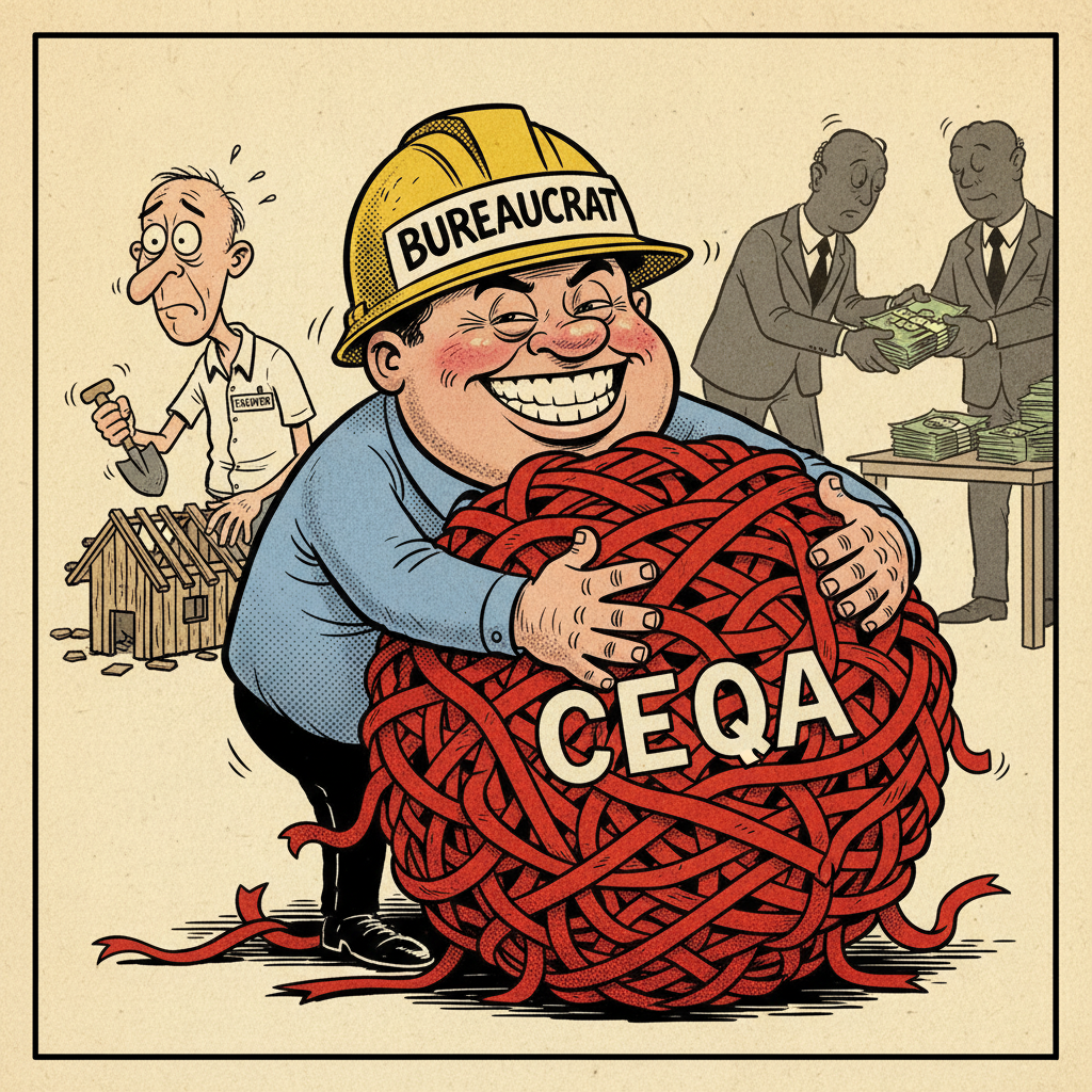 COUNTY BOSSES CLING TO CEQA CLUB: LOCAL CONTROL? OR JUST MORE RED TAPE?