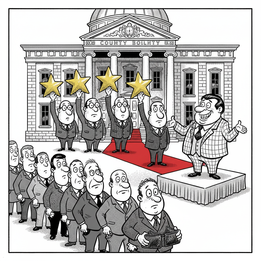 COUNTY COINS 'EMPLOYEE OF THE MONTH' FOR... BEHAVIORAL HEALTH BUREAUCRACY?