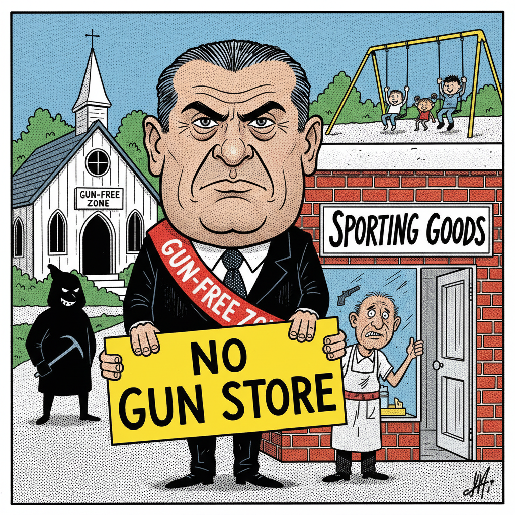 COUNTY COUNCILS 'GUN-FREE ZONES' FOR 'GUN-FREE ZONES'!