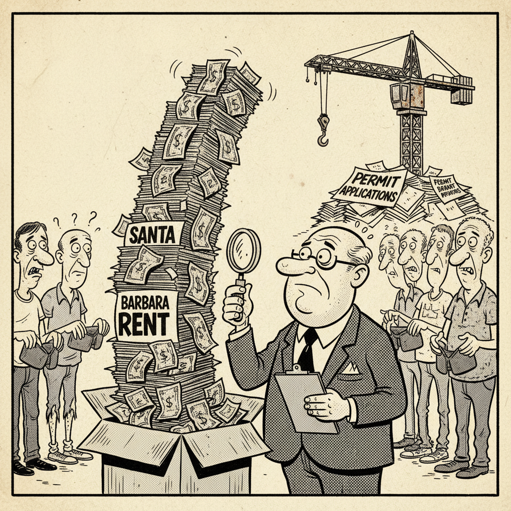 COUNTY 'DISCOVERS' RENTS ARE HIGH: BUREAUCRATS TO SPEND MONTHS CONFIRMING THE OBVIOUS