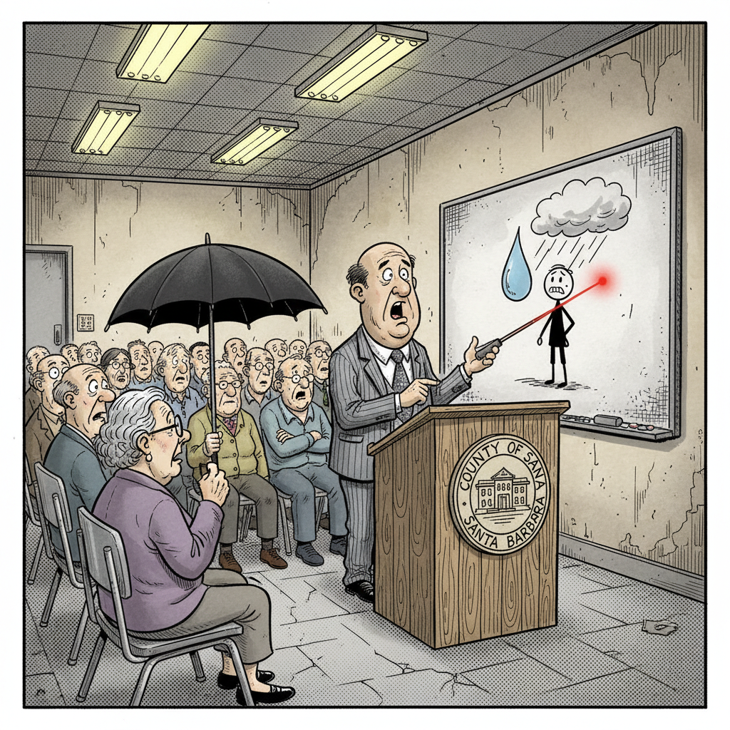 COUNTY LEADERS BRAINWAVE: WATERFALLS GET WET!