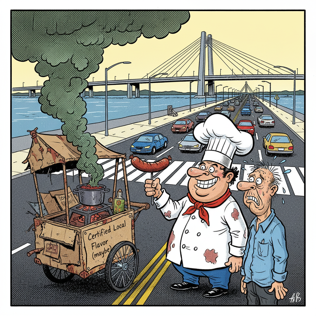 COUNTY LEADERS HAIL STREET MEAT AS CULINARY TRIUMPH