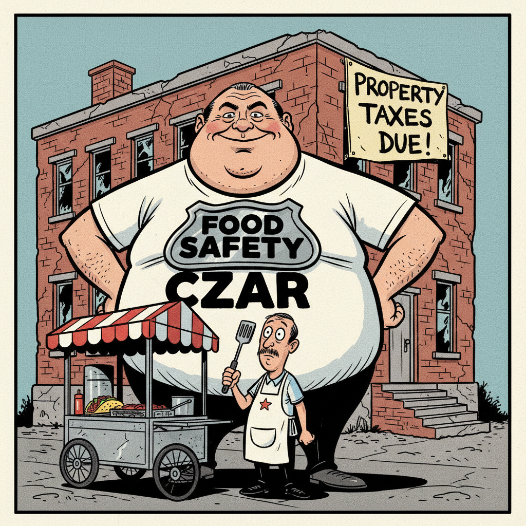 COUNTY LEADERS PROUDLY ANNOUNCE: VENDORS NO LONGER CAUSING PLAGUE!