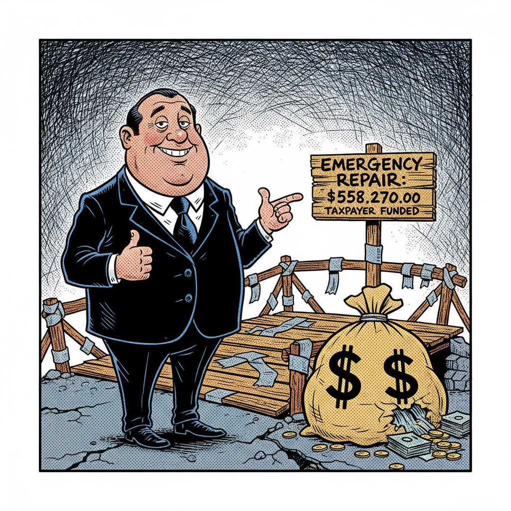 COUNTY LEADERS TO TAXPAYERS: 'GET OVER IT, BRIDGE IT, PAY FOR IT!'