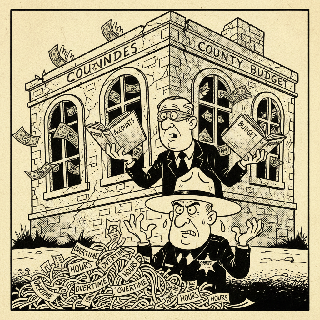 COUNTY'S BOOKKEEPING CHAOS: IS ANYONE ACTUALLY COUNTING?