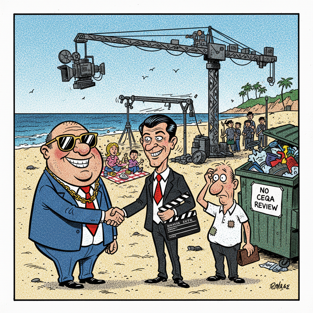 COUNTY TO BLOW $150K ON HOLLYWOOD DREAM, TAXPAYERS GET THE BILL